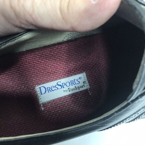 DresSports by Rockports Vibram Men's Black Lace Oxford Leather Dress Shoes 9.5XW - Picture 11 of 12